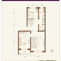 2室2厅1卫　86平米
